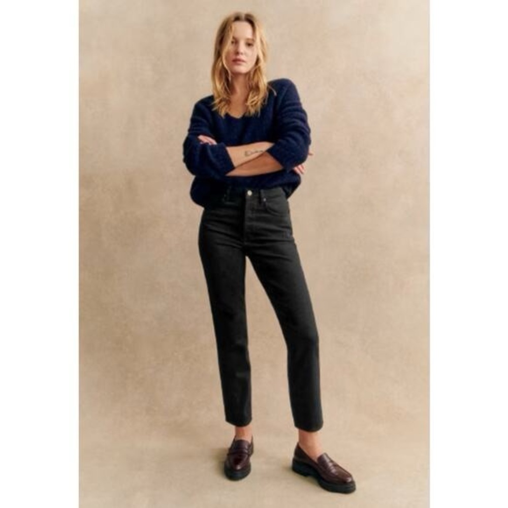 Sezane Brut Sexy Black Jeans